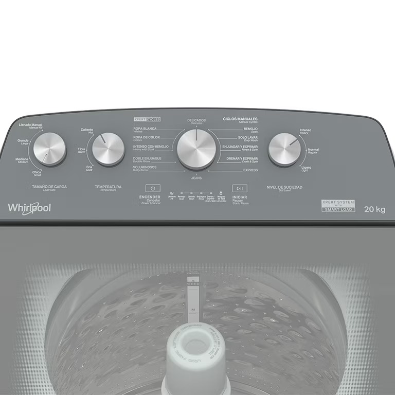 Lavadora Carga Superior Whirlpool 20kg Xpert
