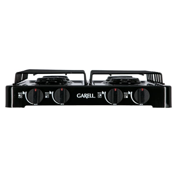 Estufa Parrilla de Gas de Mesa Garell PM4QC-N 4 quemadores