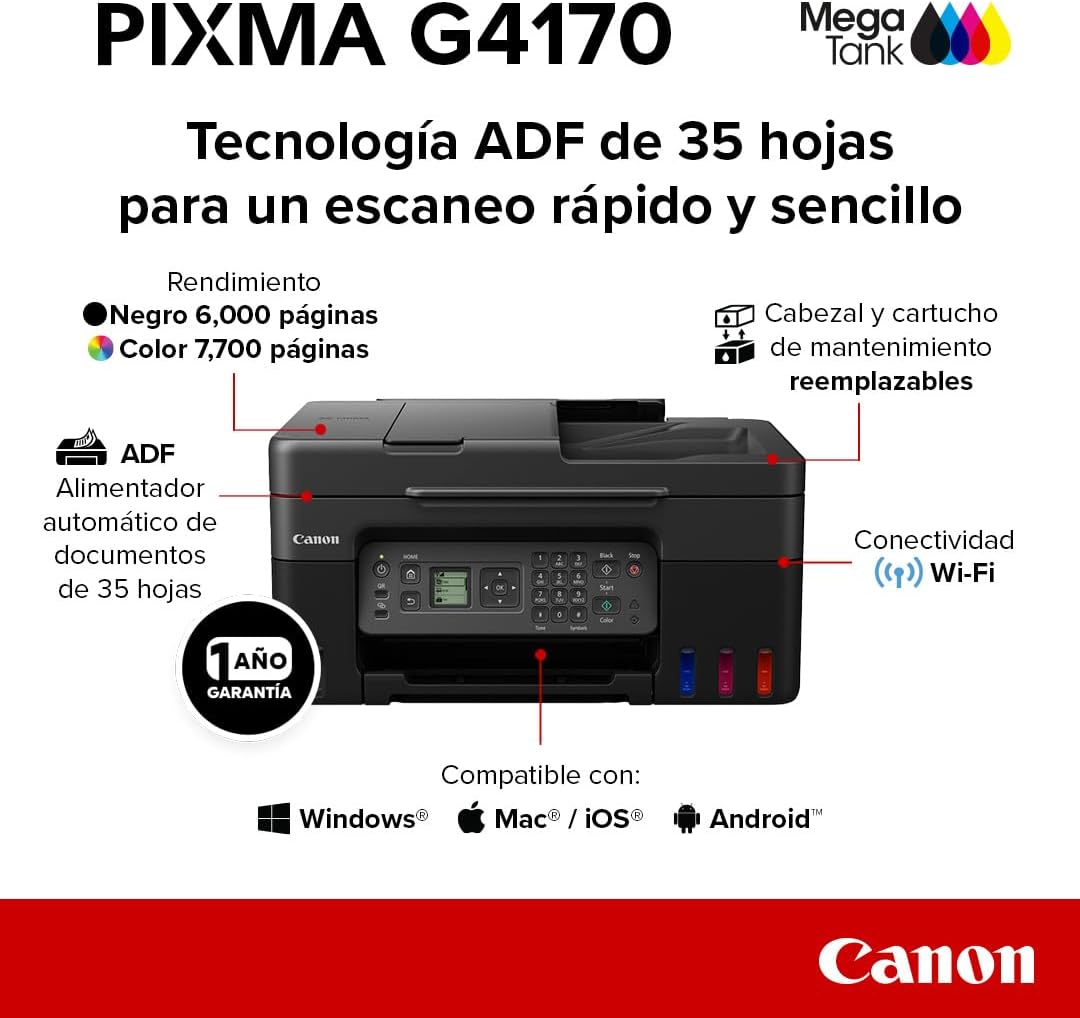 Canon Multifuncional PIXMA G2110