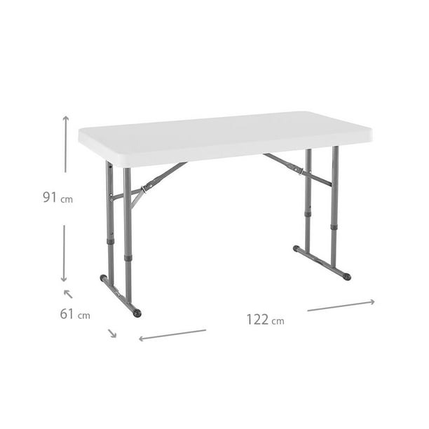 Mesa plegable Lifetime Rectangular 1.22m