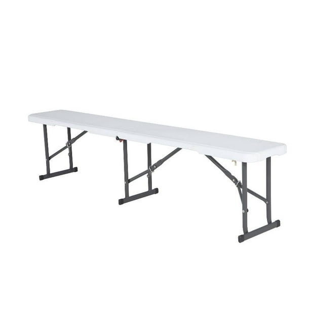 Banca Plegable Tipo Portafolio 1.82 M Blanca 80305 Lifetime