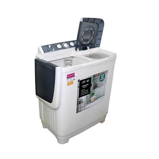 Lavadora Atvio Home Doble Tina 12 Kg WM122TWM Blanco