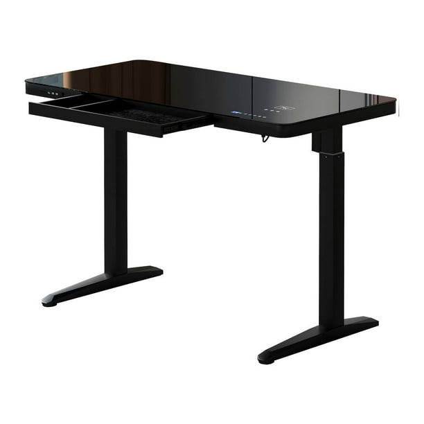 Escritorio Sam's Club con Cargador Inalámbrico GSA-25389LSF Negro