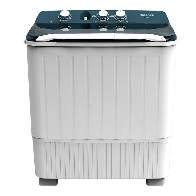 Lavadora Hisense 2 Tinas 13 kg Blanca