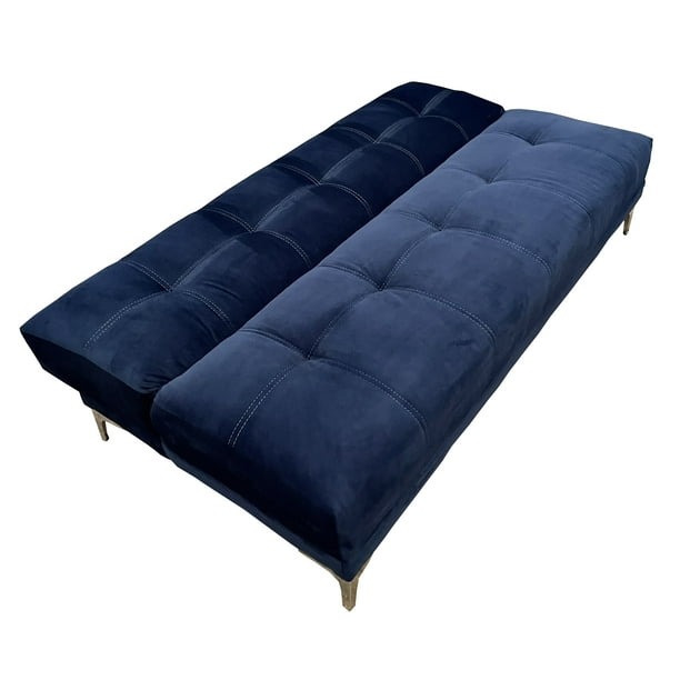 Sofá Cama Reclinable Okis Azul, 3 Posiciones, SALVANTO
