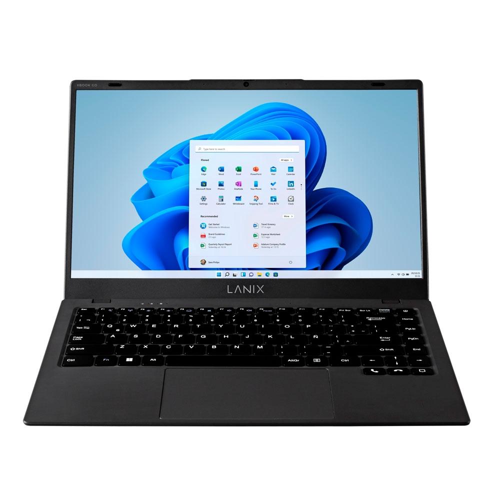 Pack Xbook 365 Lanix Go Intel Celeron N4020 4GB RAM 128GB Negro