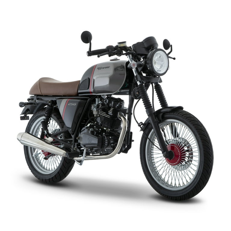 SPTFIRE 250 PLATA Italika Italika Clásica Cafe Racer