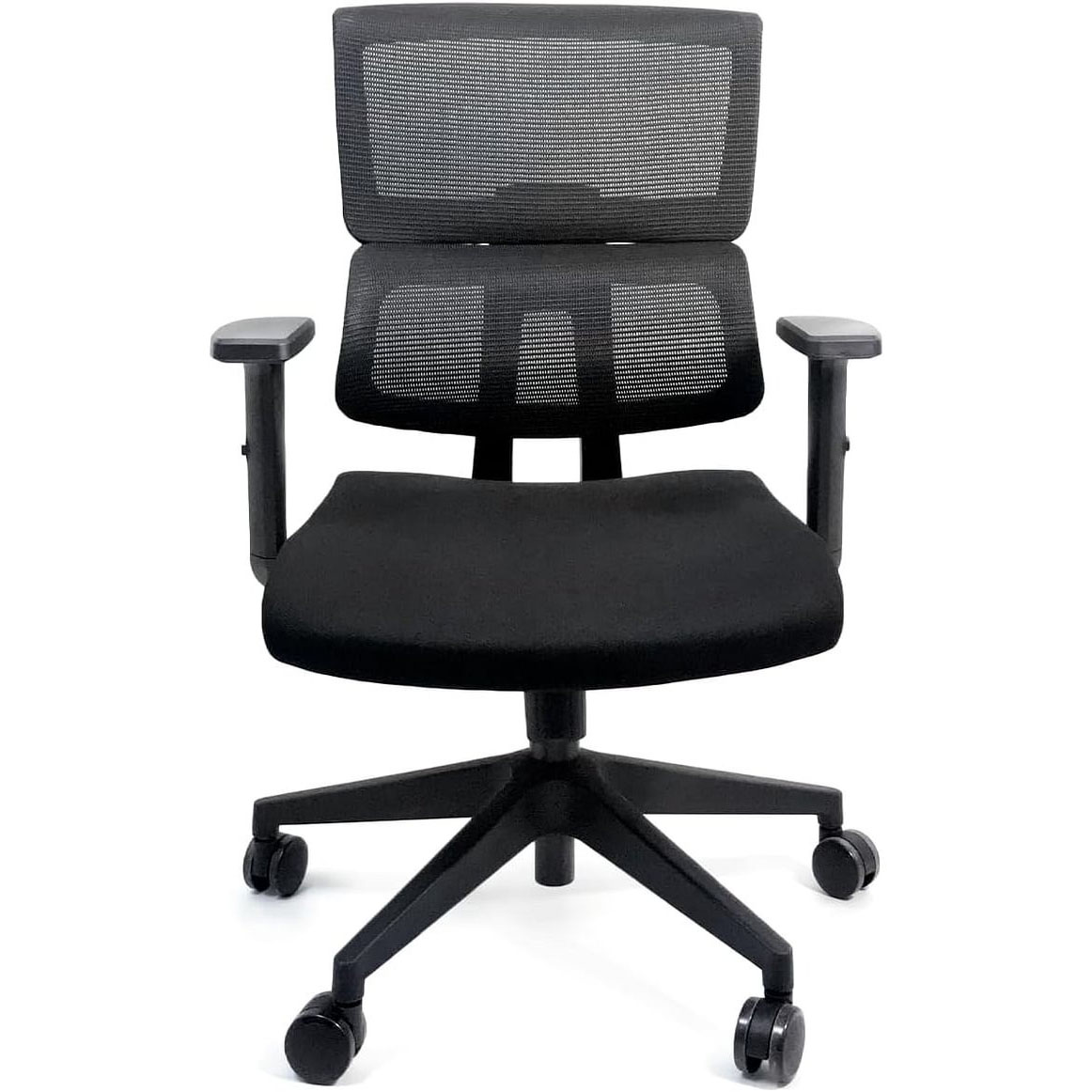 I SEATING Silla Oficina ejecutiva con cabecera y Soporte Lumbar Ajustable Silla Gamer sillas para Escritorio Silla ergonomica Caselli C