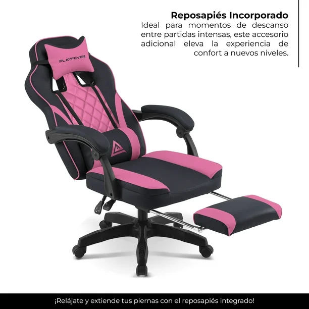 Silla Gamer Playfever Omega Escritorio Ergonómica Reclinable