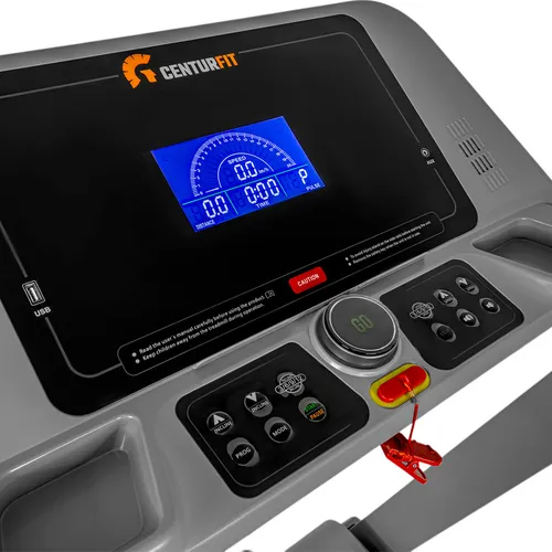 Caminadora Eletrica 20km/h 15 Niv Inclinacion Bluetooth App Color Gris