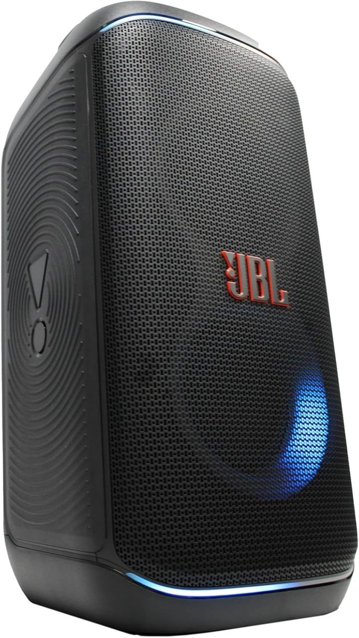 JBL PartyBox Club 120-160 W Altavoz inalámbrico portátil a prueba de salpicaduras (paquete individual con paquete de micrófonos)