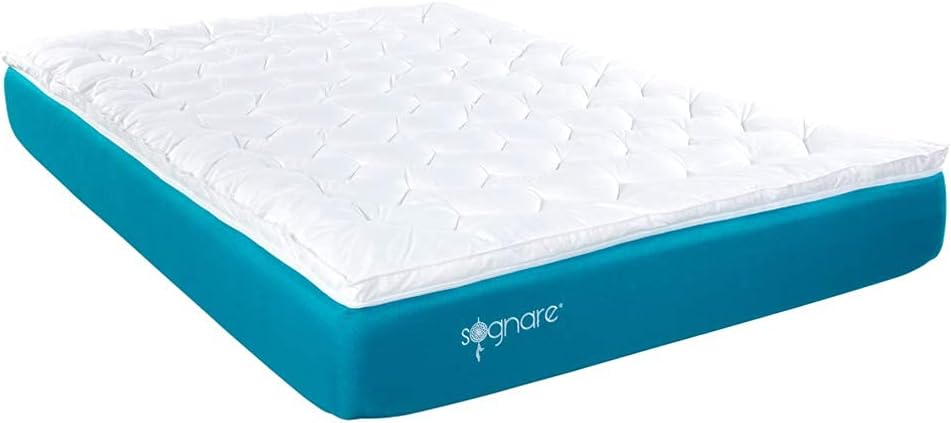 Sognare Zero Colchón Tamaño Individual Memory Foam, Densidad Firme, Temperatura Frío, Hipoalergénico y Funda Removible Lavable. 100 Noches de Garantía.