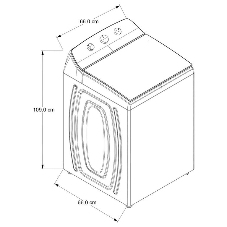 Lavadora Whirlpool 18kg Blanco