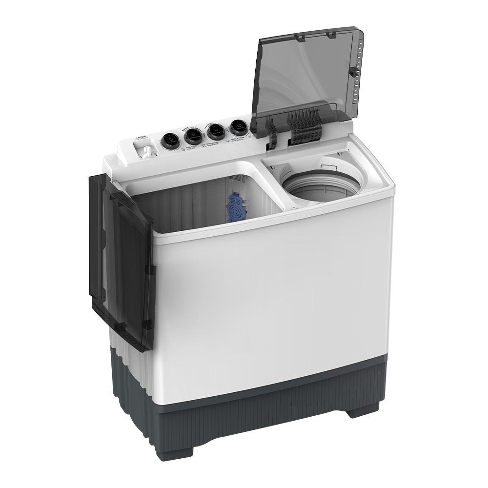 Lavadora Midea Dos tinas 16 kg Blanca