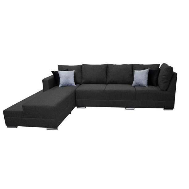 Sala esquinera en U El Bazar Store modelo Corbel gris oxford 4 salas en 1