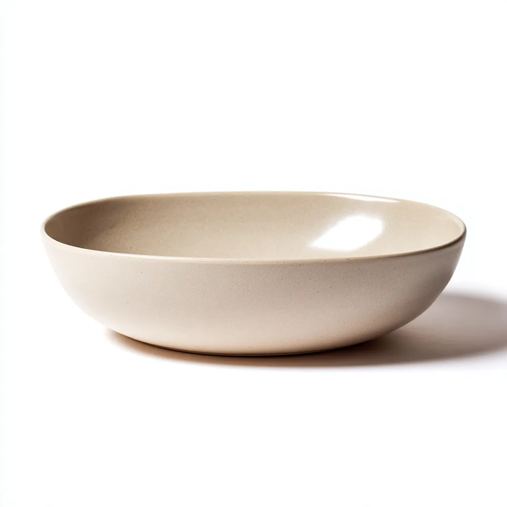 Lavabo Ceramica 40x33x12 cm – Beige – Design minimalista-Nestgonest