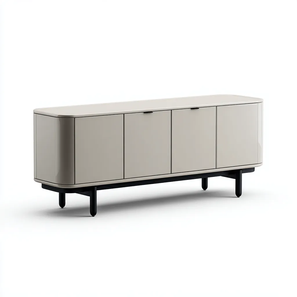 Mobile TV legno 160×40 cm – beige – stile moderno-Nestgonest