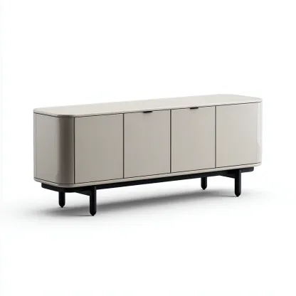 Mobile TV legno 160×40 cm – beige – stile moderno-Nestgonest