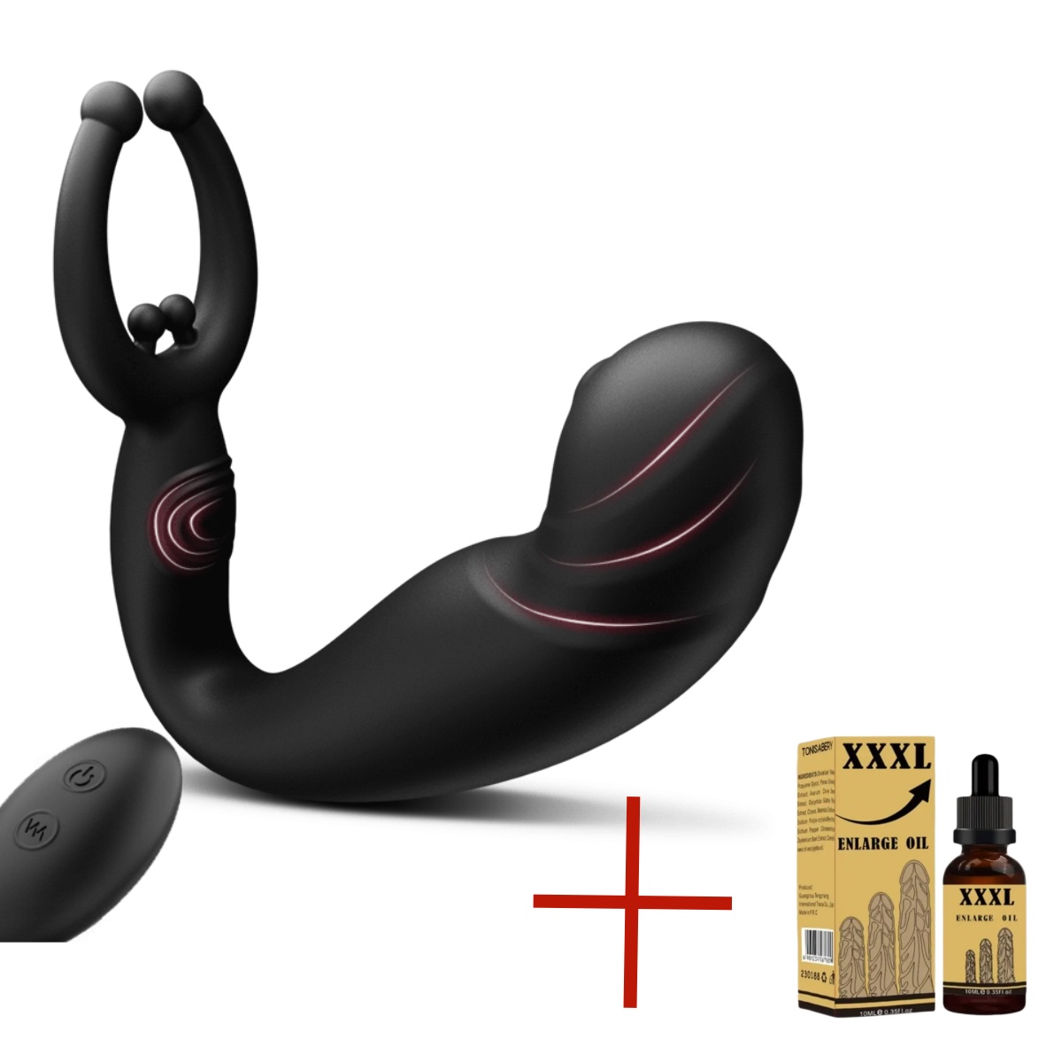 AngryBull Pro™— Beaded Prostate Massage, Anal Plug, Effectively Treats ED/PE