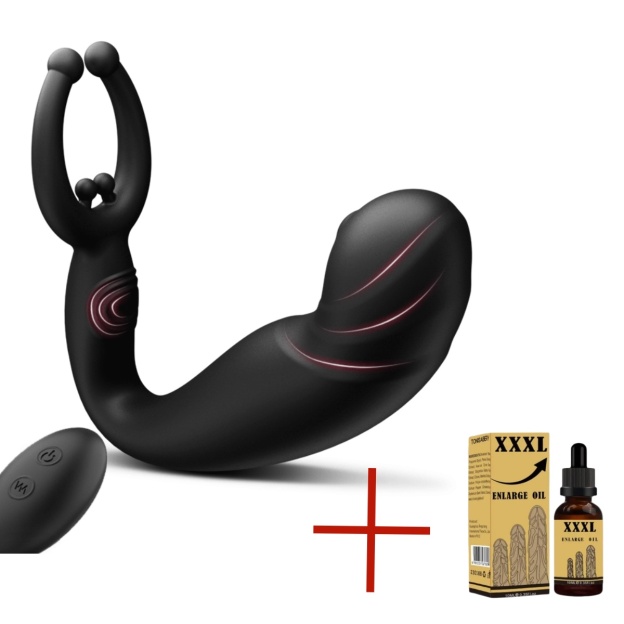 AngryBull Pro™— Beaded Prostate Massage, Anal Plug, Effectively Treats ED/PE