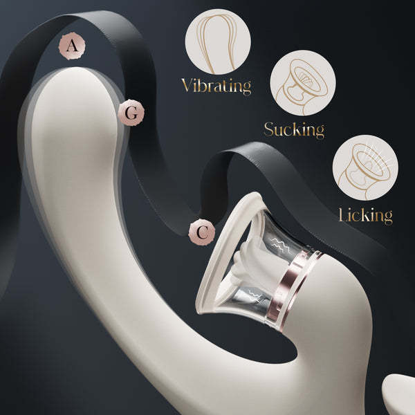 🎁Designed for women’s intimate pleasure — 💖 3-in-1 VelvaTouch™