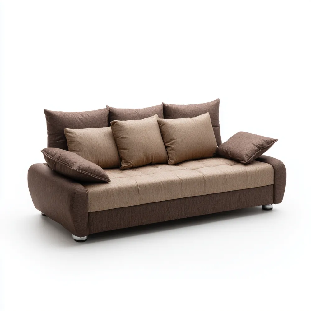 Divano due posti 200x90x85 cm – Marrone – Design Moderno-Livoravita