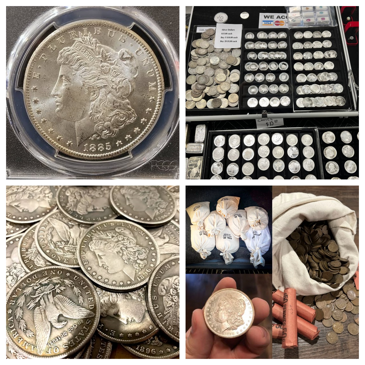 ⏰Last Week Sale 🔥1878-1921 Morgan Silver Dollar Set 28PC【Complete Collection】