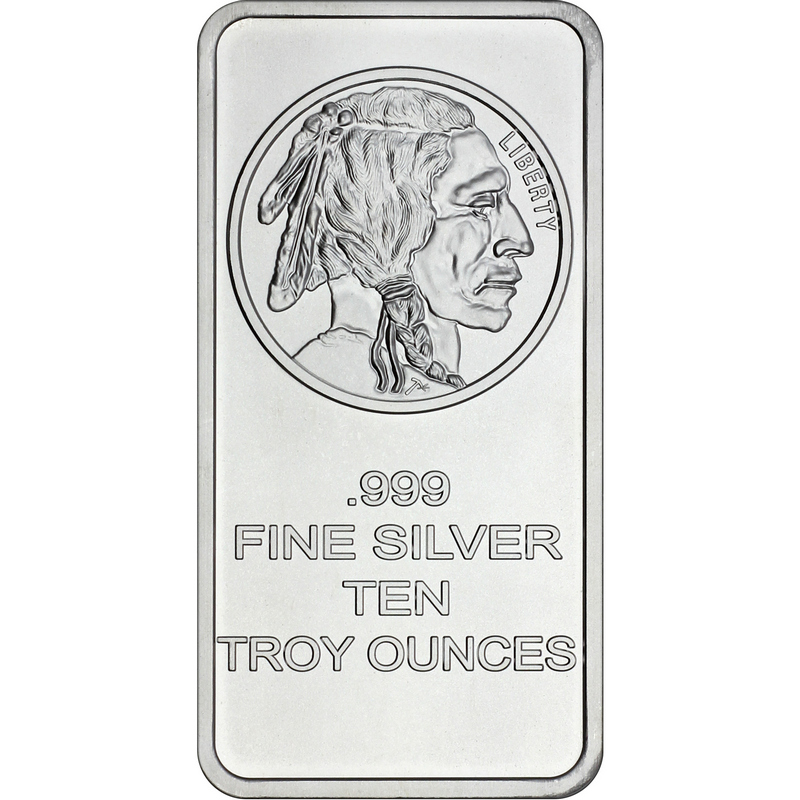 Last Day 69% OFF🔥10 oz SilverTowne Buffalo Silver Bar