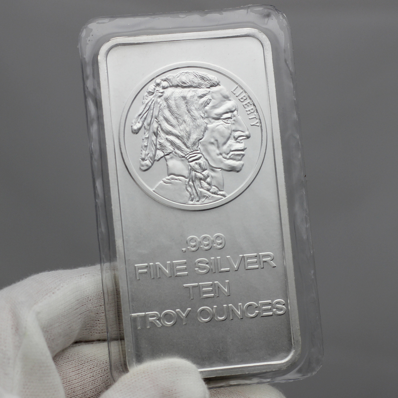 Last Day 69% OFF🔥10 oz SilverTowne Buffalo Silver Bar