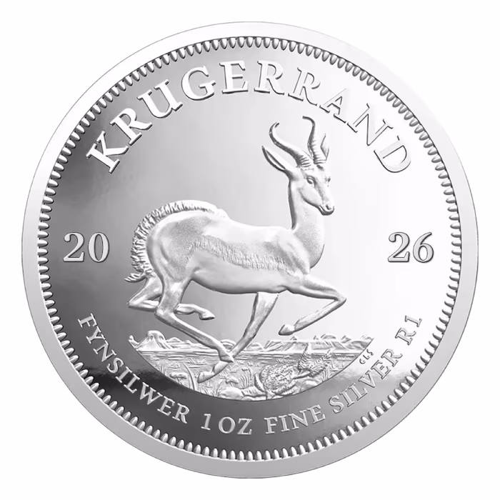 🔥LAST DAY SPECIAL SALE 78% OFF🔥2026 South Africa 1 oz Silver Krugerrand Coin