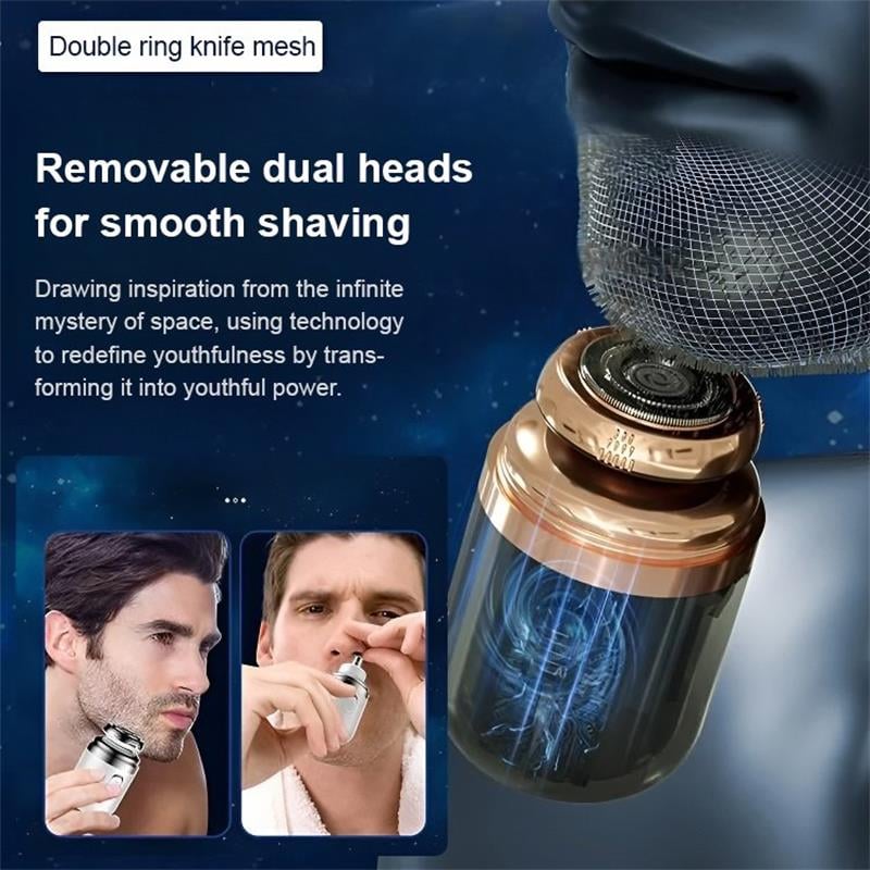 🔥Last Day Sale 50% OFF🏆️2 in 1 Mini Portable Electric Shaver