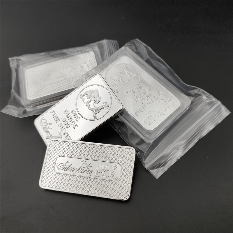 SilverTowne Trademark 1 oz .999 Fine Silver Bar