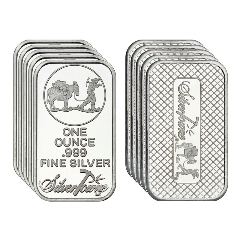 SilverTowne Trademark 1 oz .999 Fine Silver Bar