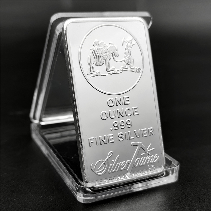 SilverTowne Trademark 1 oz .999 Fine Silver Bar