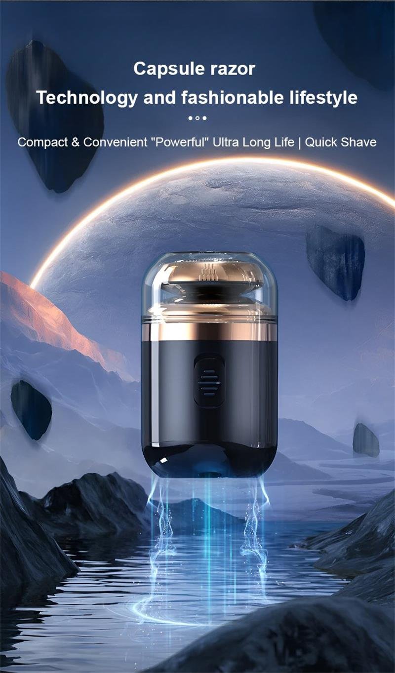 🔥Last Day Sale 50% OFF🏆️2 in 1 Mini Portable Electric Shaver