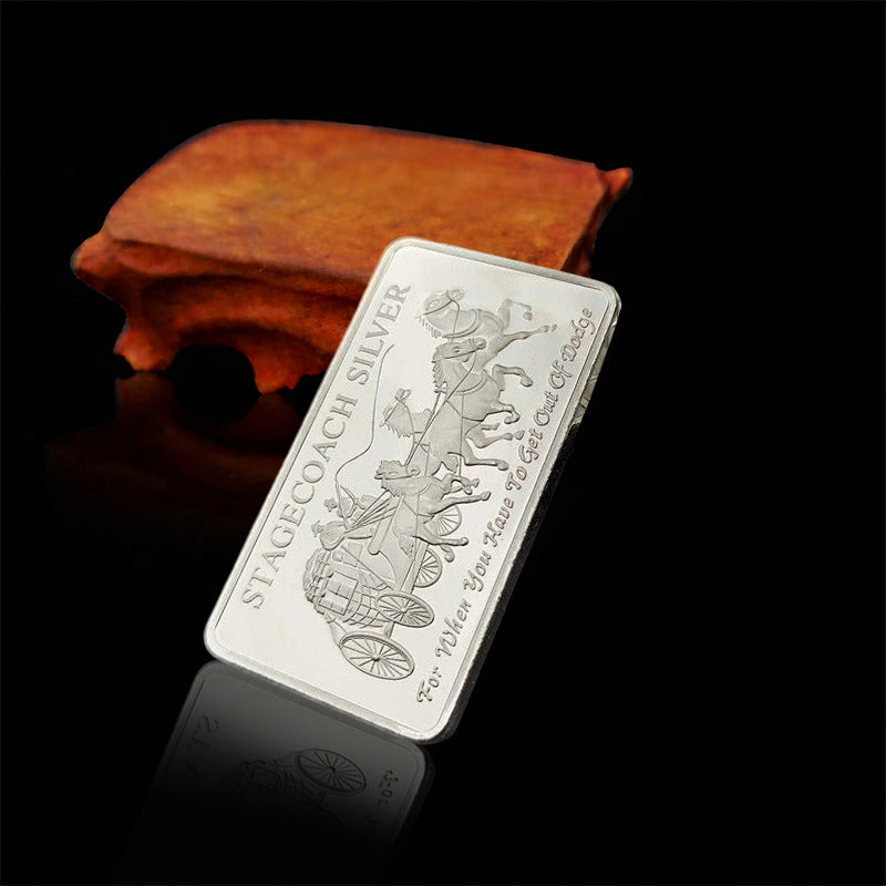 🔥Last day discount! Stagecoach Silver Bar🔥