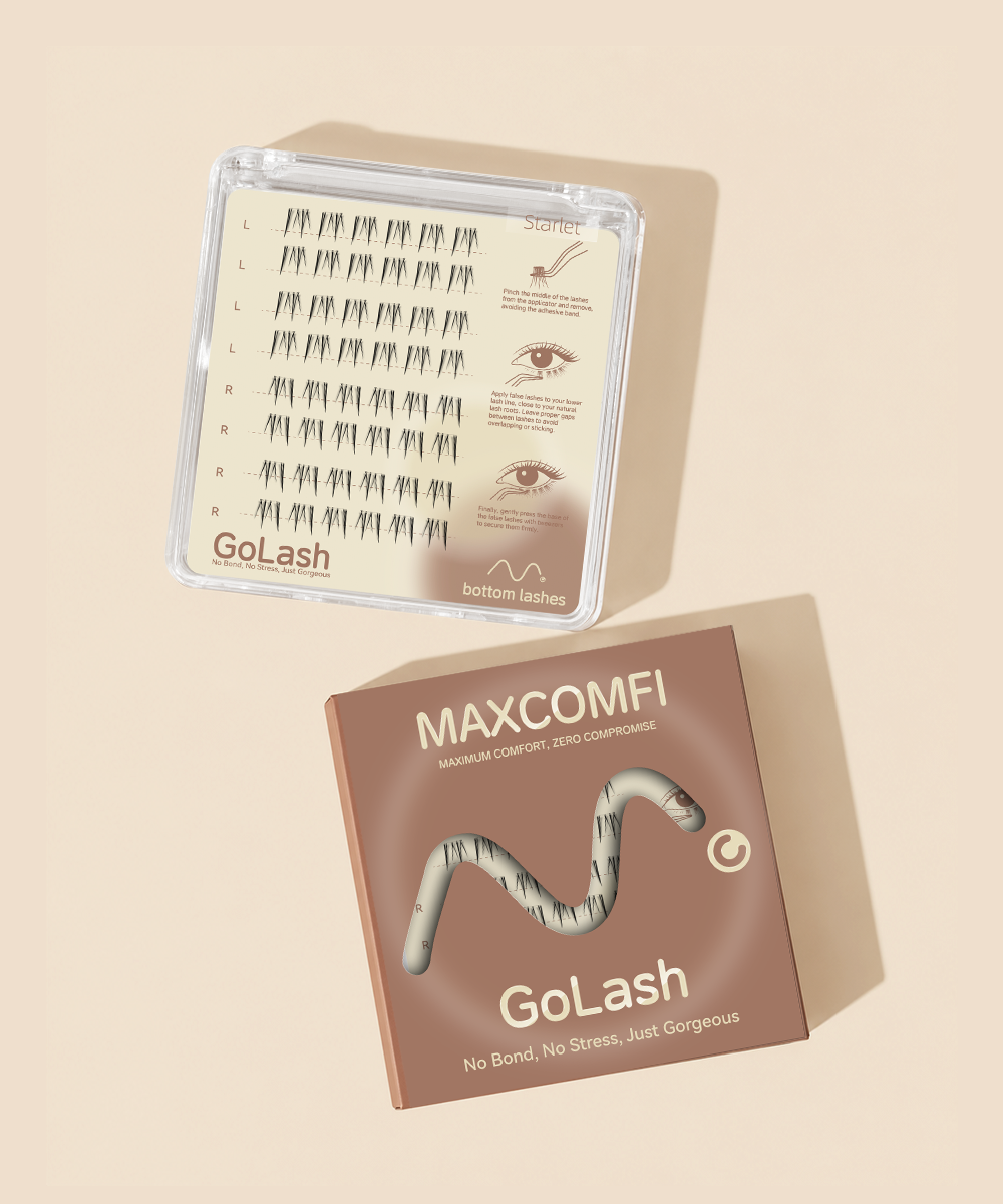 GOLASH Glue-Free Bottom DIY Lashes