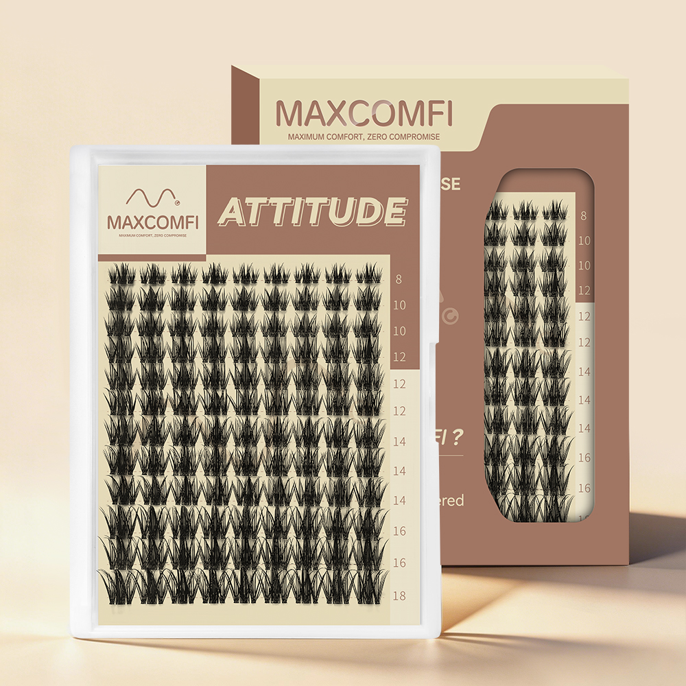 MAXCOMFI Attitude | SCULPTLASH™ Winged Glam Cluster Lash Only