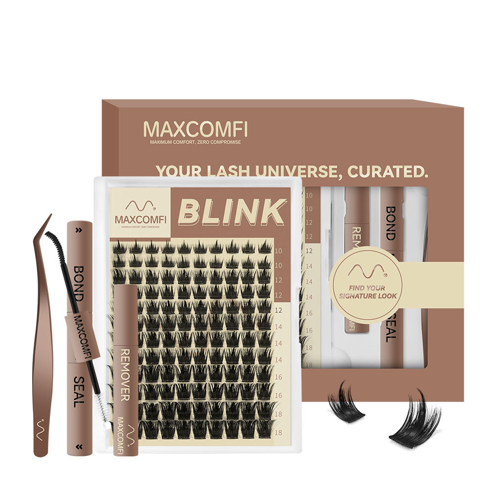 MAXCOMFI Blink | SCULPTLASH Winged Volume Cluster Lash Kit