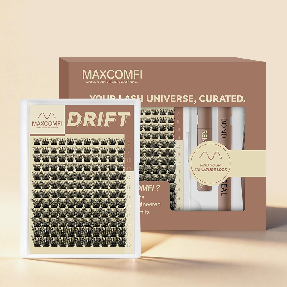MAXCOMFI Drift | DOLLEYE™ Mega Volume Cluster Lash Kit