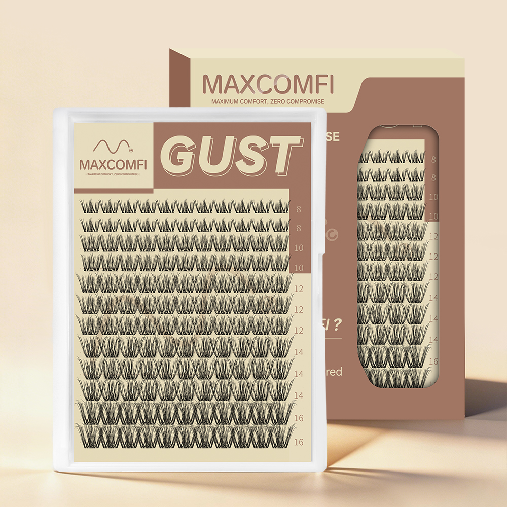 MAXCOMFI Gust Flawless Natural Look Invisible Lash Cluster