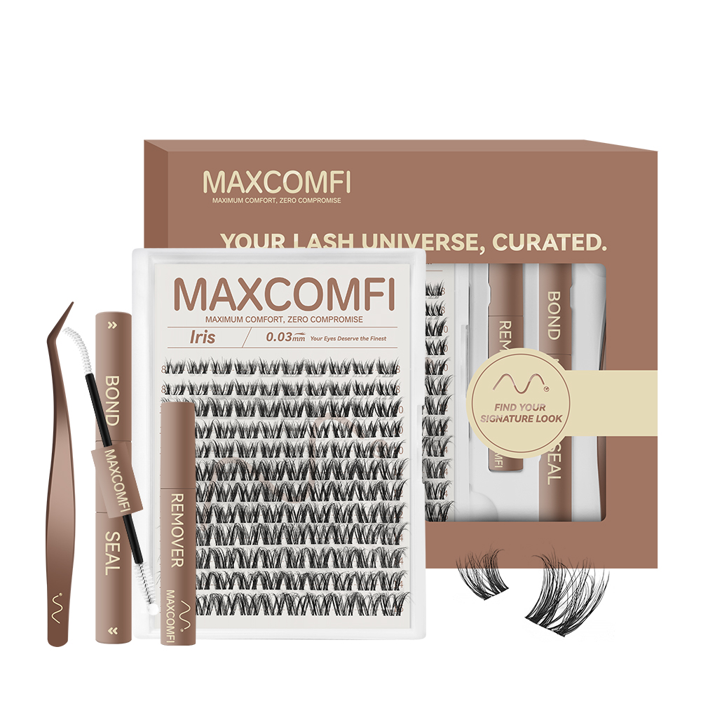 MAXCOMFI Iris | SCULPTLASH Winged Glam Cluster Lash Kit