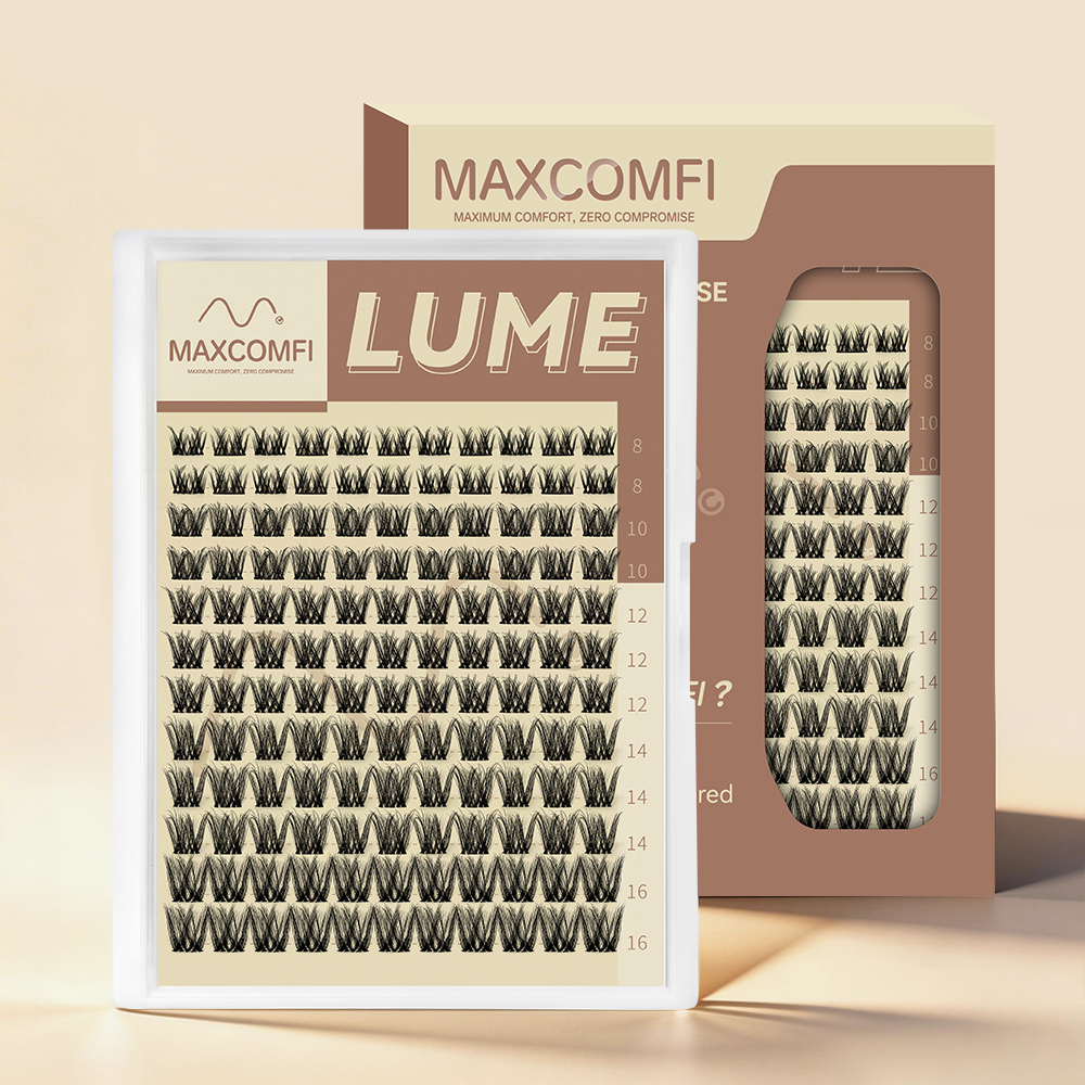 MAXCOMFI Lume Thick Anime Spiky Lash Cluster