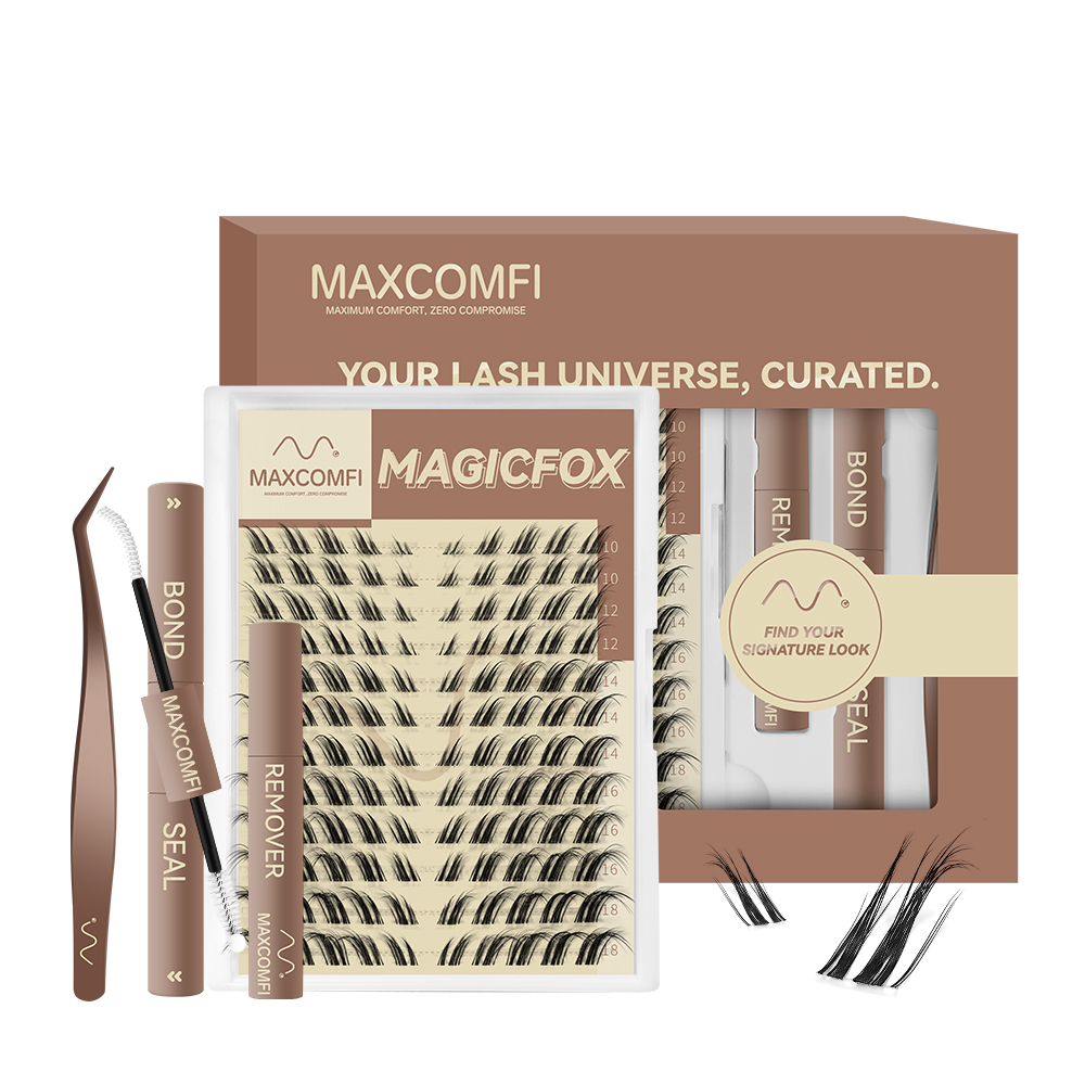 MAXCOMFI MagicFox | SCULPTLASH Fox Eye Cluster Lash Kit
