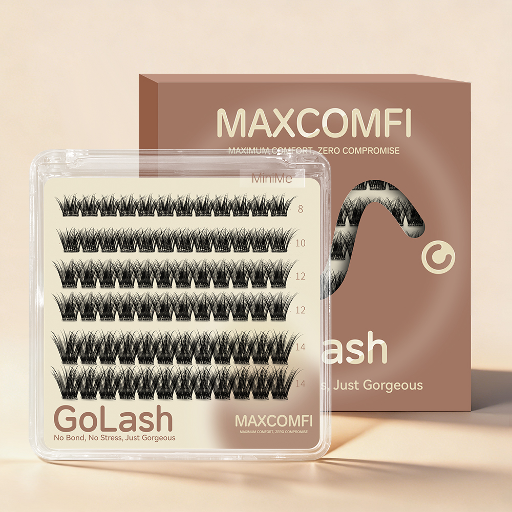MAXCOMFI MiniMe | GOLASH™ Self-Adhesive Volume Cluster Lash Only