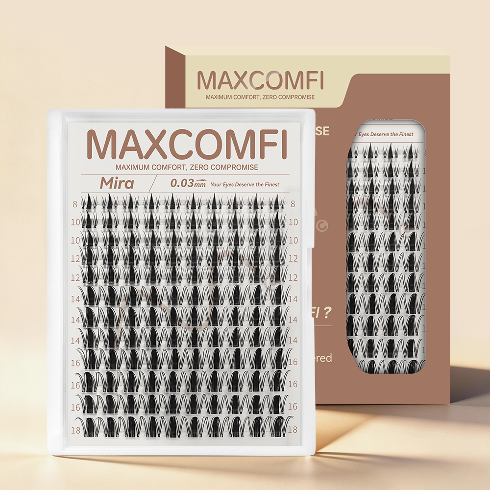 MAXCOMFI Mira | SCULPTLASH™ Cat Eye Cluster Lash Only