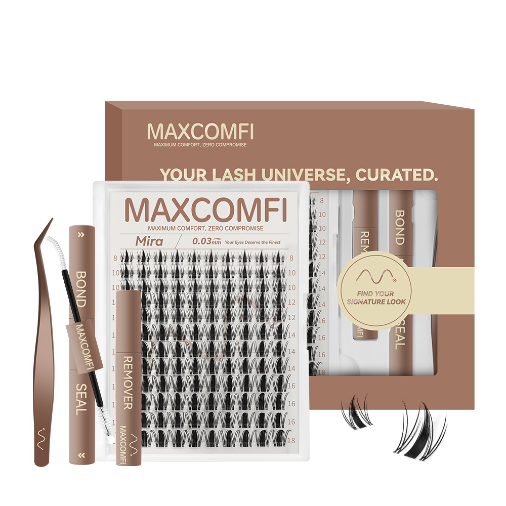 MAXCOMFI Mira | SCULPTLASH Cat Eye Cluster Lash Kit