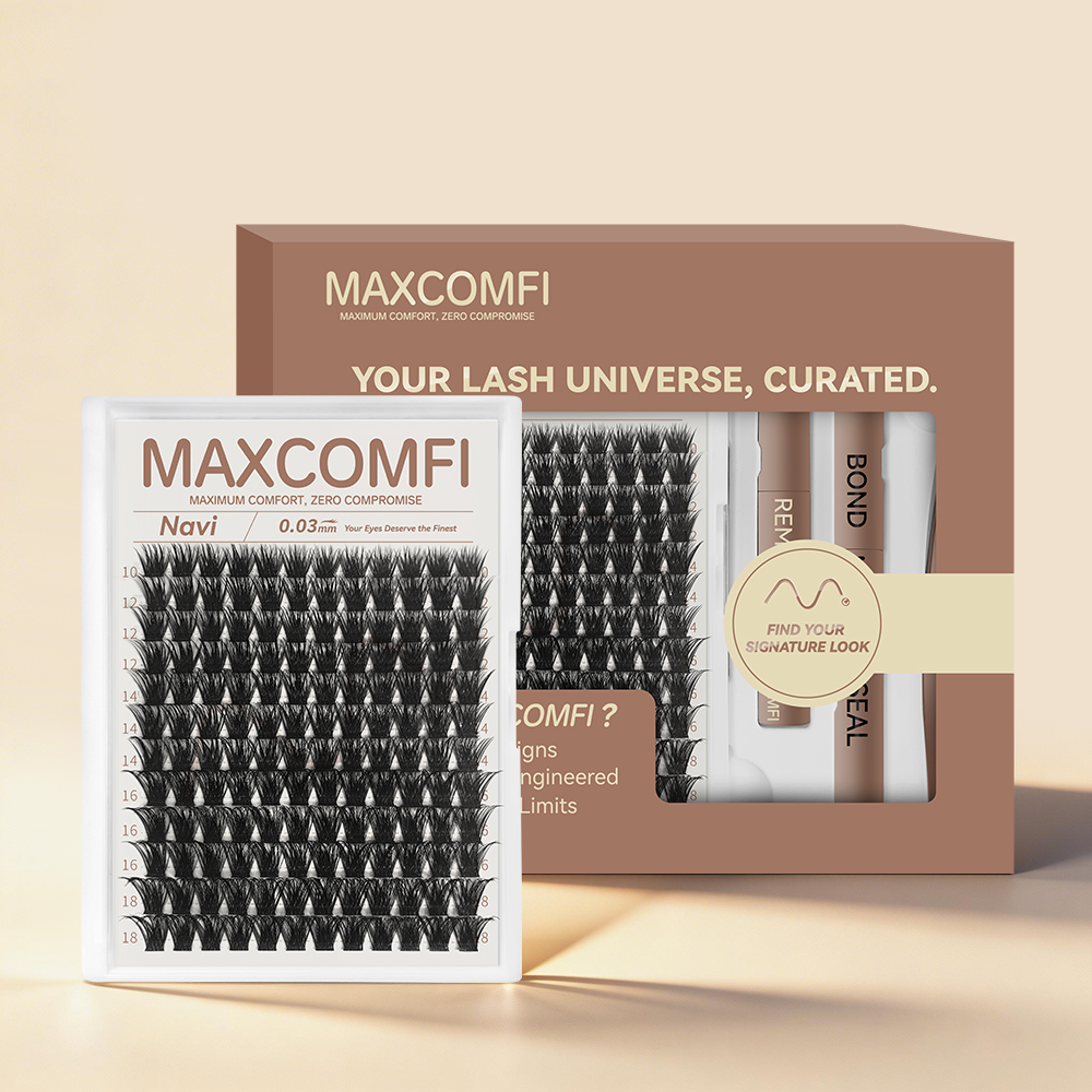 MAXCOMFI Navi | DOLLEYE™ Mega Volume Cluster Lash Kit