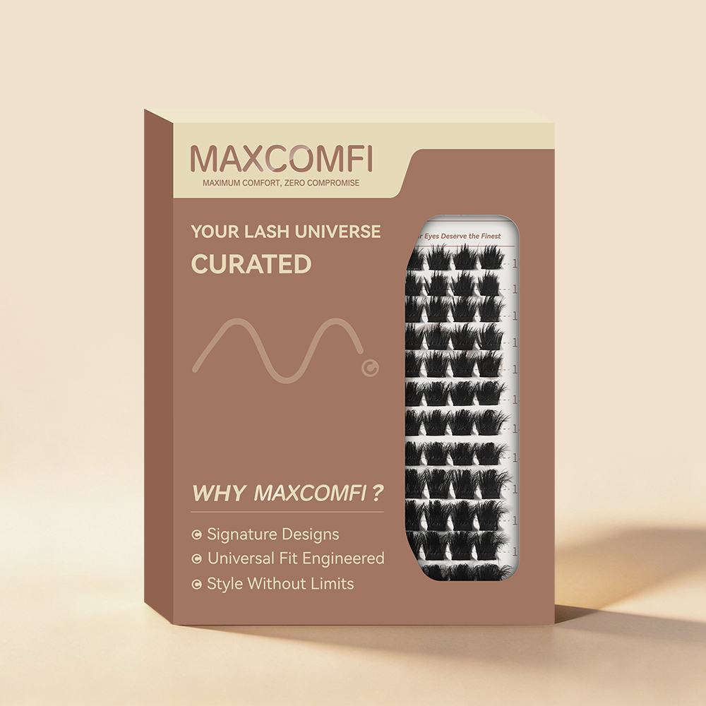 MAXCOMFI Plush | DOLLEYE™ Fluffy Volume Cluster Lash Only