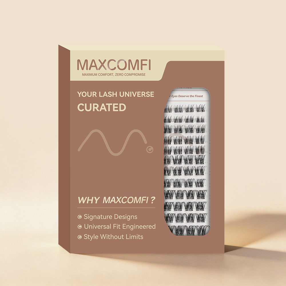 MAXCOMFI Muse | ZEROFEEL™ Featherlight Volume Cluster Lash Only